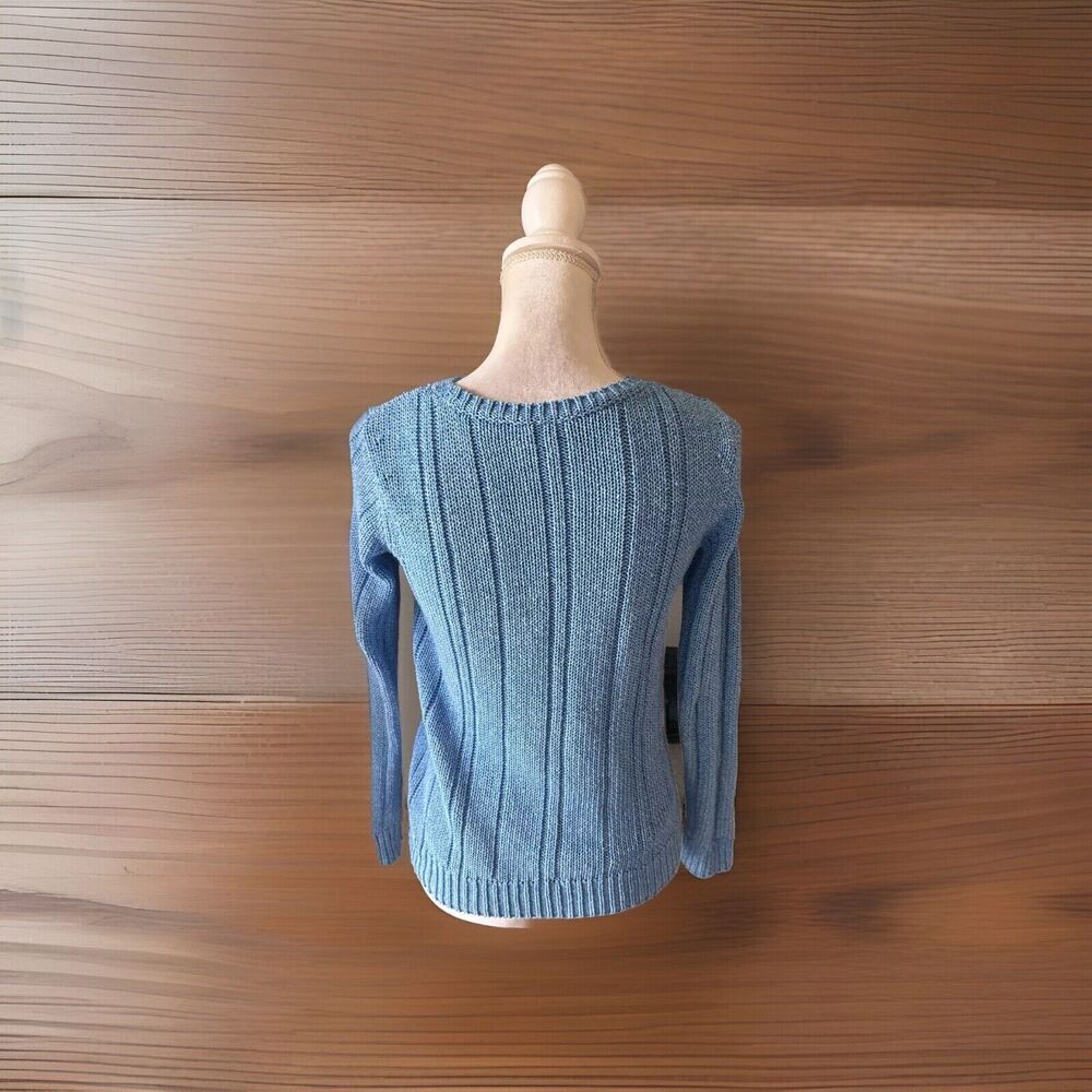 J McLaughlin Women’s Sweater XS, Blue Pullover - Picture 4 of 11